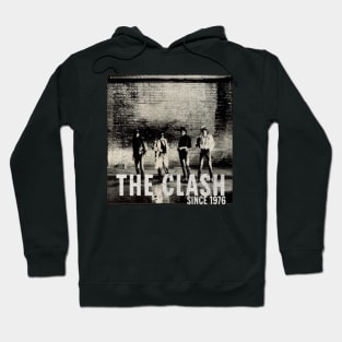 clash vintage musician Hoodie